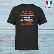 T shirt homme Les meilleurs sont haut saonois