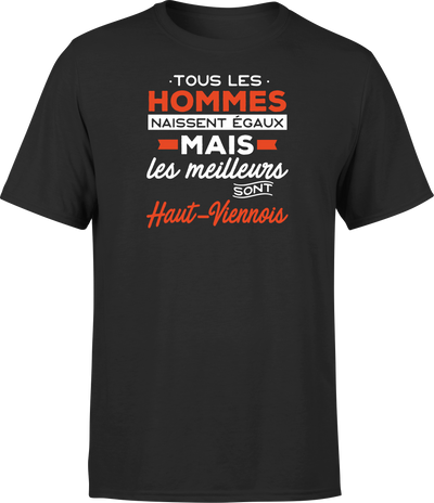 T shirt homme Les meilleurs sont haut viennois