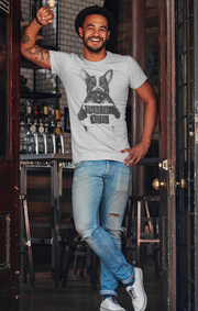 T shirt homme BIO Balázs Solti rebel dog