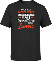 T shirt homme Les meilleurs sont iserois