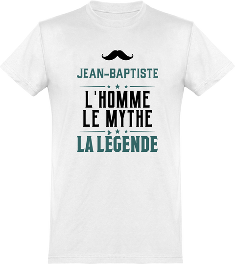 Baptiste cadeau personnalisé prénom Baptiste' T-shirt Homme