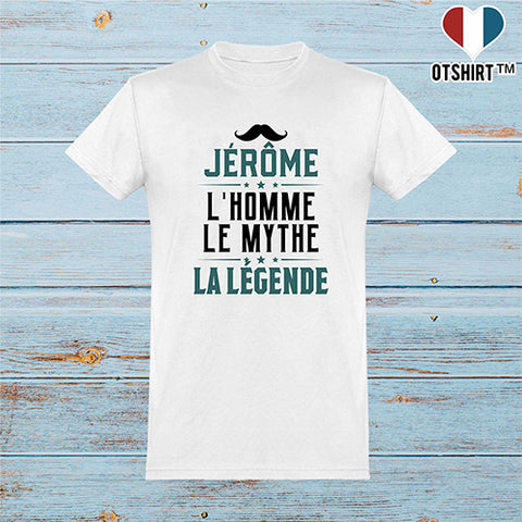  T shirt homme jérôme l'homme le mythe la légende