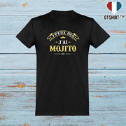  T shirt homme j'peux pas j'ai mojito