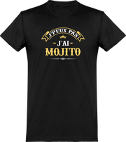  T shirt homme j'peux pas j'ai mojito