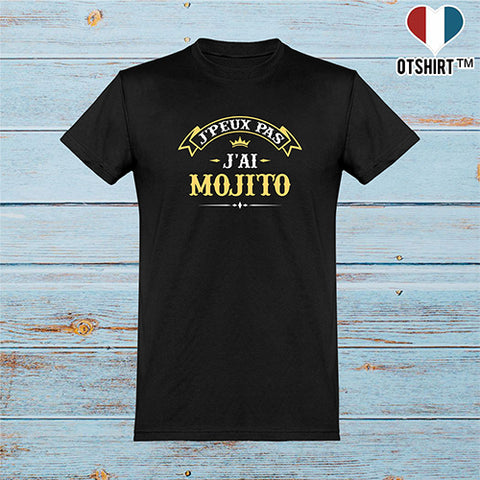  T shirt homme j'peux pas j'ai mojito