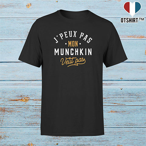 T shirt homme j peux pas munchkin