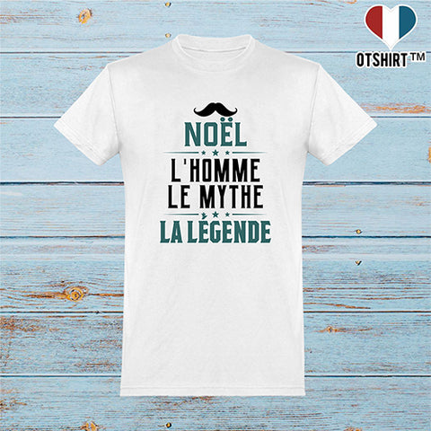  T shirt homme noël l'homme le mythe la légende