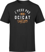 T shirt homme j peux pas ocicat