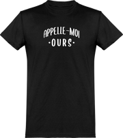  T shirt homme appelle moi ours