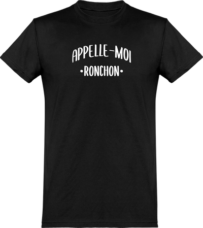  T shirt homme appelle moi ronchon