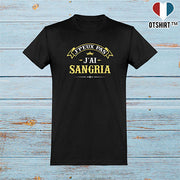  T shirt homme j'peux pas j'ai sangria