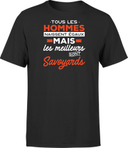 T shirt homme Les meilleurs sont savoyards