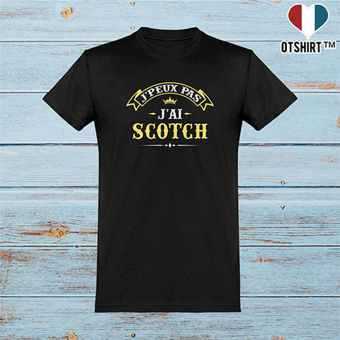  T shirt homme j'peux pas j'ai scotch
