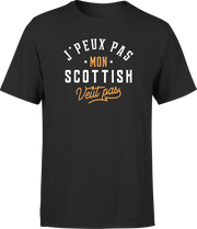 T shirt homme j peux pas scottish