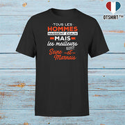 T shirt homme Les meilleurs sont seine et marnais