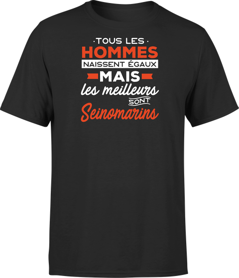 T shirt homme Les meilleurs sont seinomarins