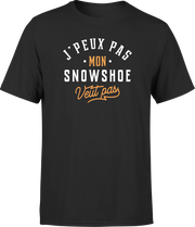 T shirt homme j peux pas snowshoe