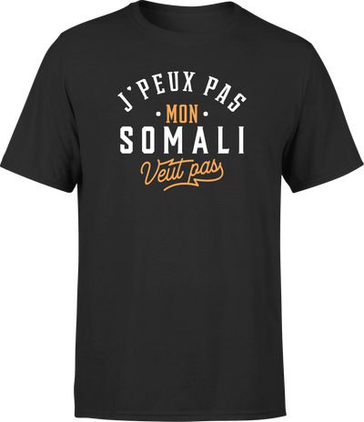 T shirt homme j peux pas somali