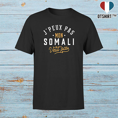 T shirt homme j peux pas somali