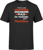 T shirt homme Les meilleurs sont terrifortains