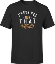 T shirt homme j peux pas thai