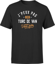 T shirt homme j peux pas turc de van