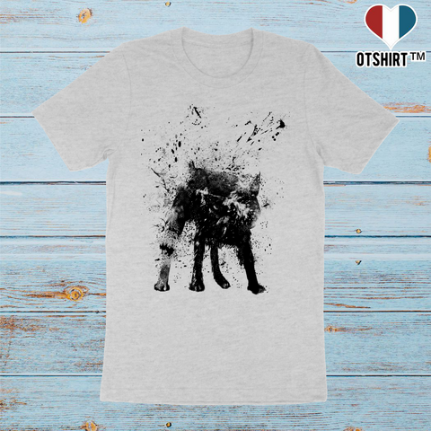 T shirt homme BIO Balázs Solti wet dog