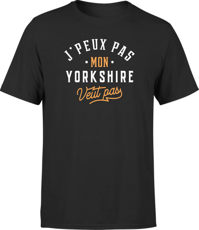 T shirt homme j peux pas yorkshire